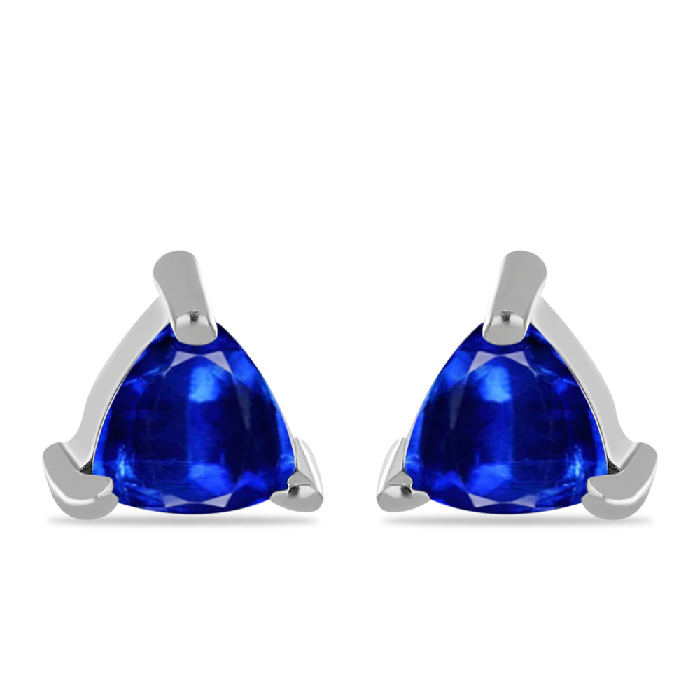 Cercei din Argint 925 ( 0.95 grame ) cu Cianit Daha 0.62 Carate 1 