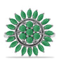 Inel din Argint 925 ( 4.17 grame ) cu Smarald Brazilian 2.83 Carate