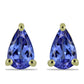 Cercei din Aur de 9K ( 0.64 grame ) cu Tanzanit AAA 0.45 Carate