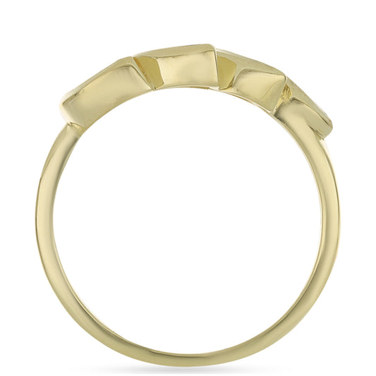 Inel din Argint 925 Placat cu Aur ( 3.32 grame ) cu Safir Rosebery Curcubeu 1.33 Carate