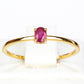 Inel din Aur de 9K ( 1.01 grame ) cu Rubin Malagasy 0.25 Carate