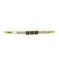 Brățară din Argint 925 Placat cu Aur ( 5.74 grame ) cu Diamant Albastru și Topaz Alb 0.82 Carate