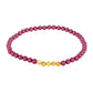 Set din Argint 925 Placat cu Aur ( 1.08 grame ) cu Perlă de cultură Violet și Citrin Ural 187.86 Carate ( Brățară )