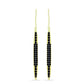 Cercei din Argint 925 Placat cu Aur ( 4.3 grame ) cu Spinel Negru 1.52 Carate