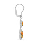 Cercei din Argint 925 ( 3.39 grame ) cu Jasp Bumble Bee 2.92 Carate