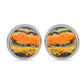 Cercei din Argint 925 ( 1.92 grame ) cu Jasp Bumble Bee 2.98 Carate