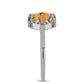 Inel din Argint 925 ( 2.54 grame ) cu Jasp Bumble Bee 2.49 Carate