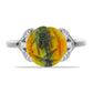 Inel din Argint 925 ( 2.35 grame ) cu Jasp Bumble Bee 3.43 Carate