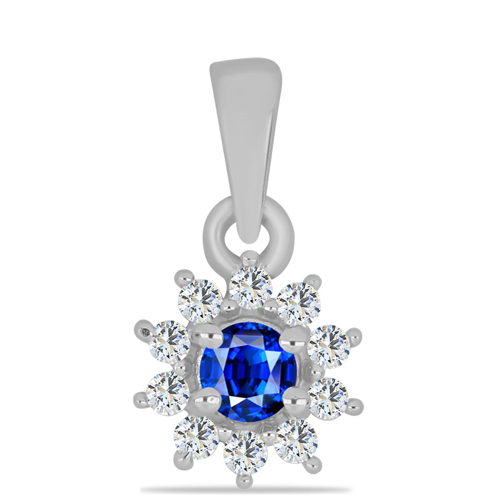 Set din Argint 925 ( 1.42 grame ) cu Rubin Malagasy și Smarald Brazilian 0.79 Carate ( Pandantiv )