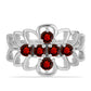 Inel din Argint 925 ( 3.13 grame ) cu Granat Barton 0.91 Carate