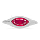 Inel din Argint 925 ( 2.54 grame ) cu Rubin Malagasy 1.3 Carate