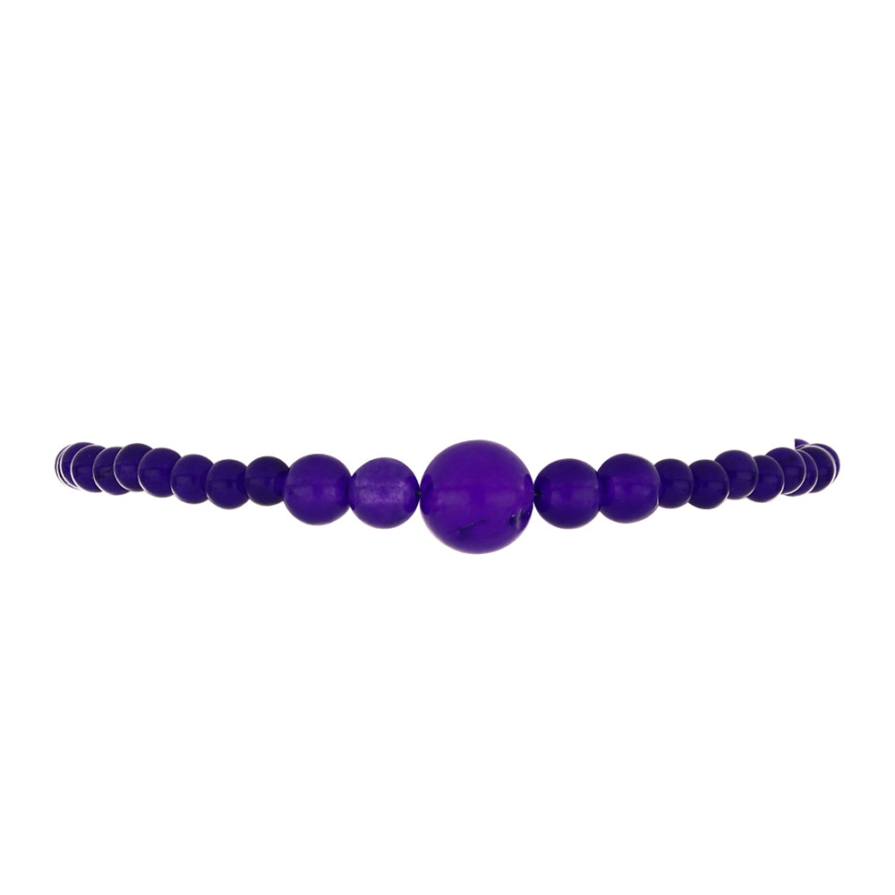 Brățară din Argint 925 ( 1.77 grame ) cu Jad Violet 26.95 Carate