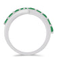 Inel din Argint 925 ( 3.6 grame ) cu Smarald Brazilian 0.98 Carate