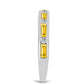 Inel din Argint 925 ( 2.28 grame ) cu Citrin Ural și Topaz Alb 0.91 Carate