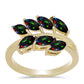 Inel din Argint 925 Placat cu Aur ( 3.2 grame ) cu Opal Etiopian Negru Lega Dembi 1.08 Carate