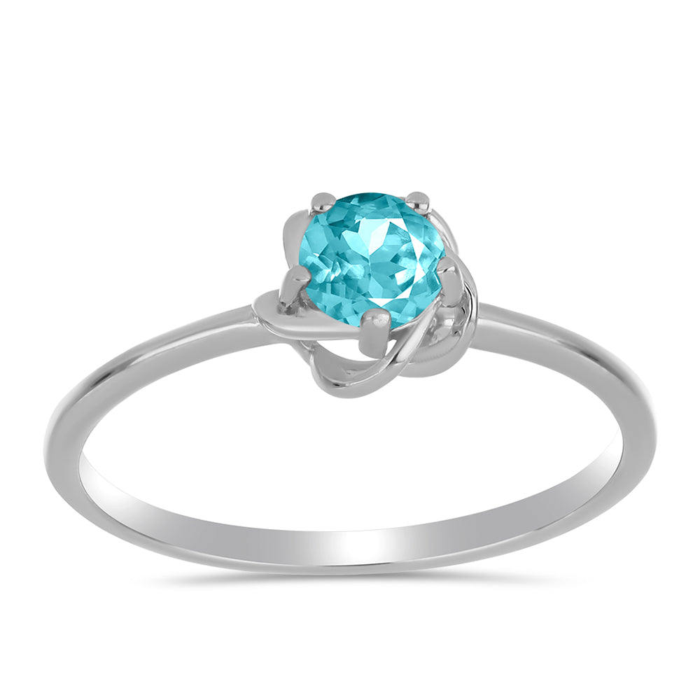 Set din Argint 925 ( 3.26 grame ) cu Cuarț Paraiba 1.82 Carate ( Cercei+Inel+Pandantiv ) 8 