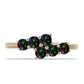 Inel din Argint 925 Placat cu Aur ( 2.13 grame ) cu Opal Etiopian Negru Lega Dembi 0.47 Carate
