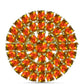Inel din Argint 925 Placat cu Aur ( 8.74 grame ) cu Opal de Foc American 6.36 Carate