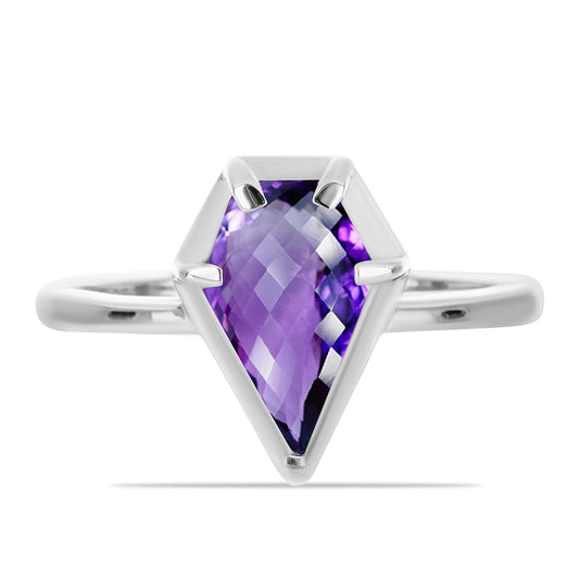 Inel din Argint 925 ( 2.5 grame ) cu Ametist Marocan 1.77 Carate