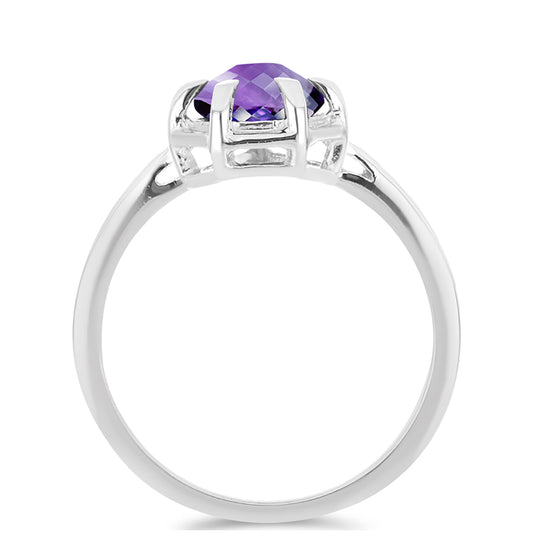 Inel din Argint 925 ( 2.5 grame ) cu Ametist Marocan 1.77 Carate
