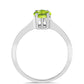 Inel din Argint 925 ( 2.57 grame ) cu Peridot Changbai 1.81 Carate