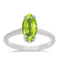 Inel din Argint 925 ( 2.57 grame ) cu Peridot Changbai 1.81 Carate