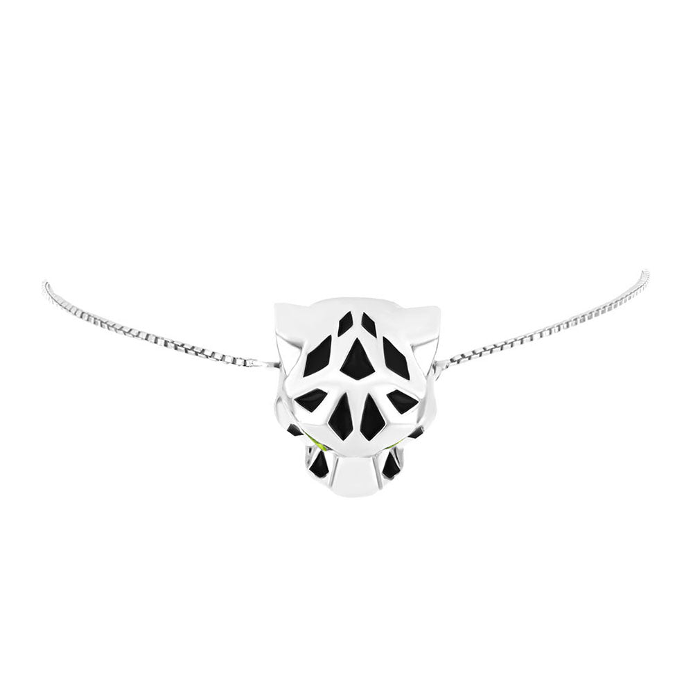 Brățară din Argint 925 ( 11.04 grame ) cu Peridot Changbai 0.44 Carate 2 