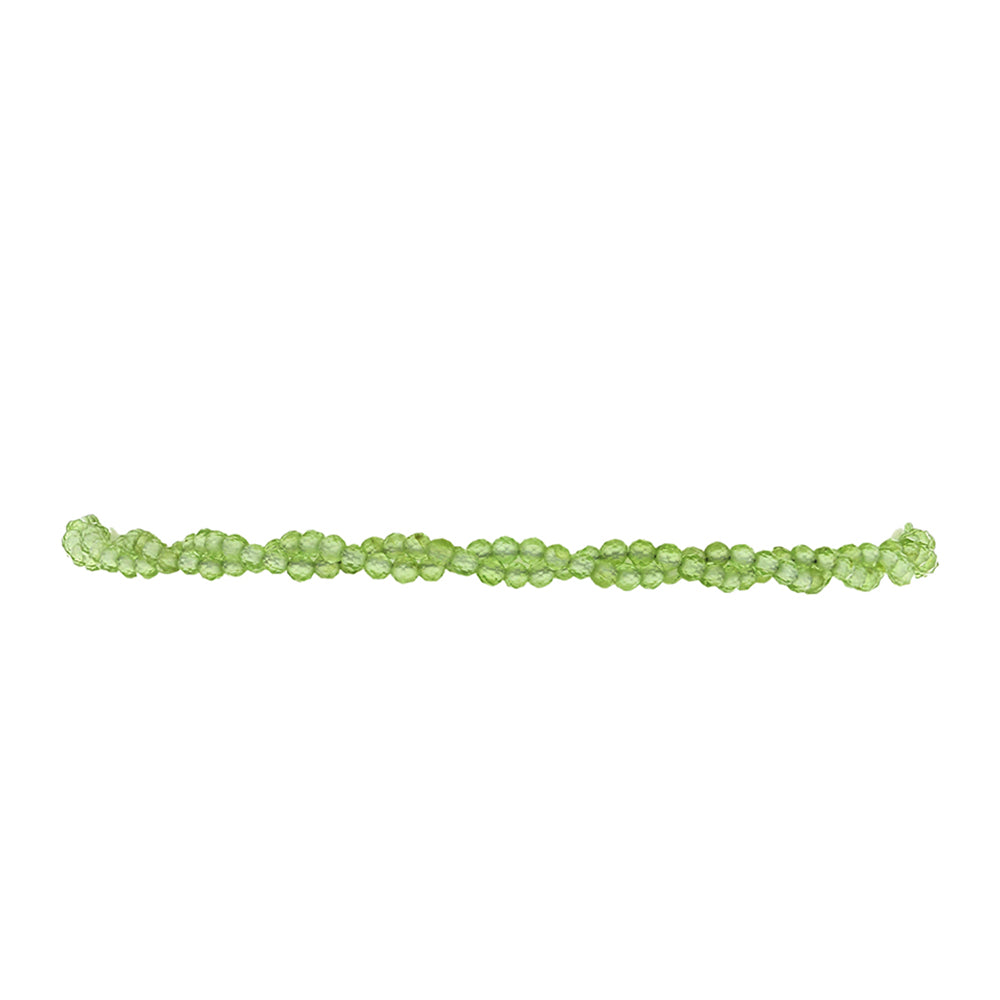 Brățară din Argint 925 ( 1.94 grame ) cu Peridot Changbai 9.9 Carate 2 
