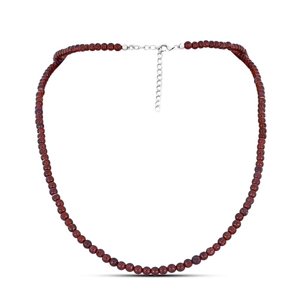 Colier din Argint 925 ( 0.87 grame ) cu Granat Barton 81.06 Carate