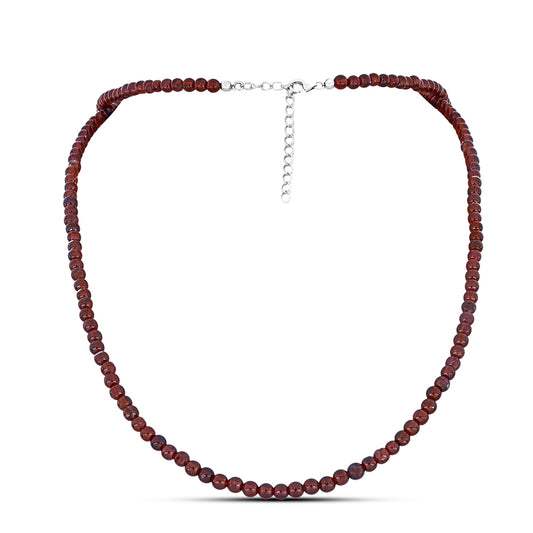 Colier din Argint 925 ( 0.87 grame ) cu Granat Barton 81.06 Carate