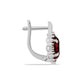 Cercei din Argint 925 ( 3.88 grame ) cu Granat Barton 3.4 Carate