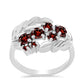 Inel din Argint 925 ( 3.8 grame ) cu Granat Barton 1.32 Carate
