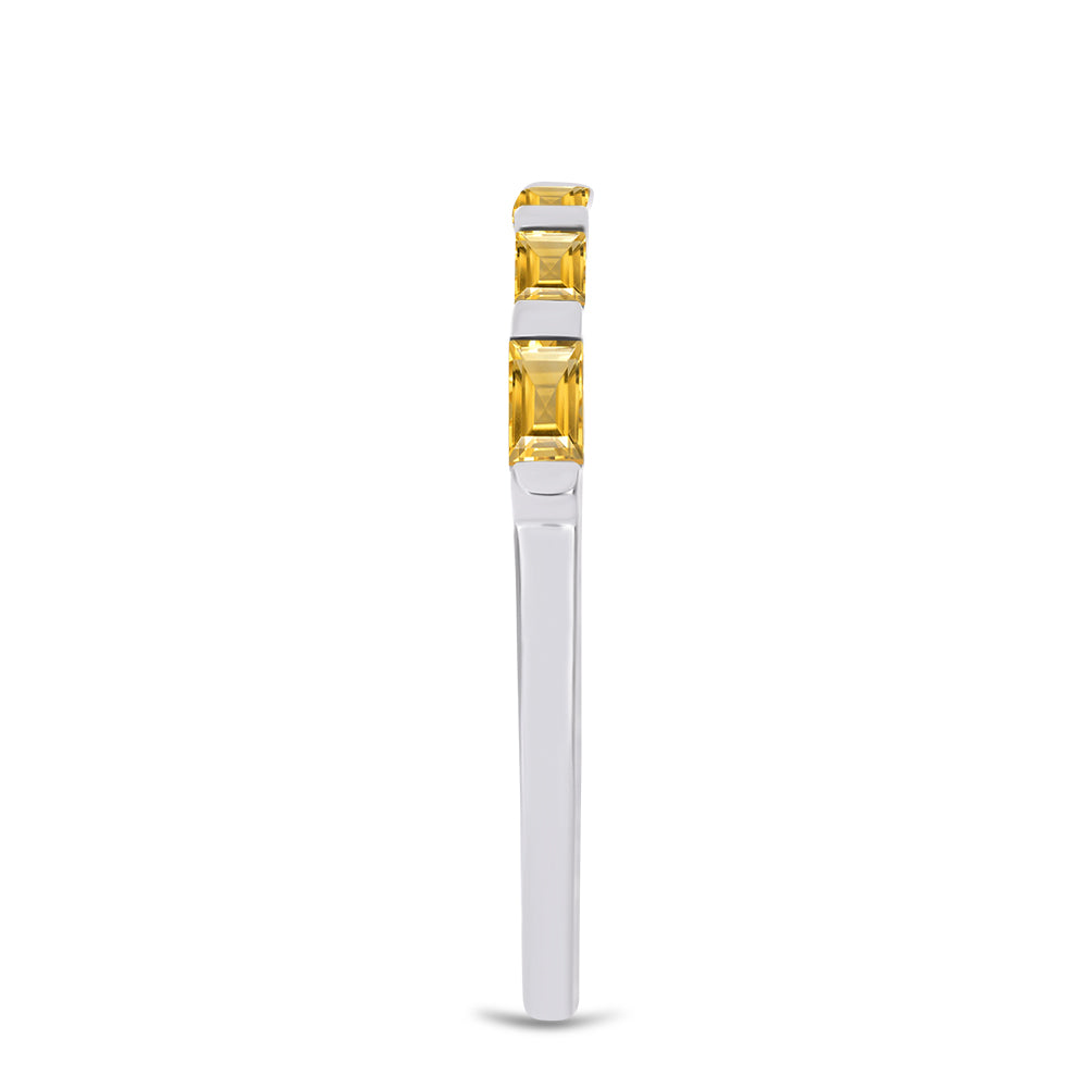 Inel din Argint 925 ( 2.08 grame ) cu Citrin Ural 0.62 Carate