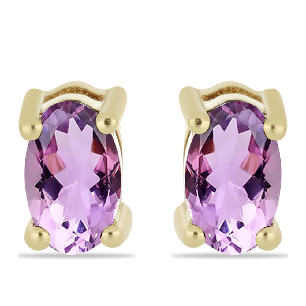 Set din Argint 925 Placat cu Aur ( 2.14 grame ) cu Granat Barton și Citrin Ural 1.41 Carate ( Cercei )