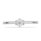 Inel din Argint 925 ( 1.56 grame ) cu Diamant Alb 0.01 Carate