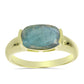 Inel din Argint 925 Placat cu Aur ( 3.31 grame ) cu Labradorit 3.35 Carate