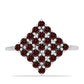 Inel din Argint 925 ( 2.9 grame ) cu Granat Barton 1.13 Carate