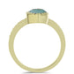 Inel din Argint 925 Placat cu Aur ( 2.47 grame ) cu Labradorit 1.12 Carate