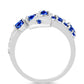 Inel din Argint 925 ( 4.08 grame ) cu Safir Albastru Australian 1.59 Carate