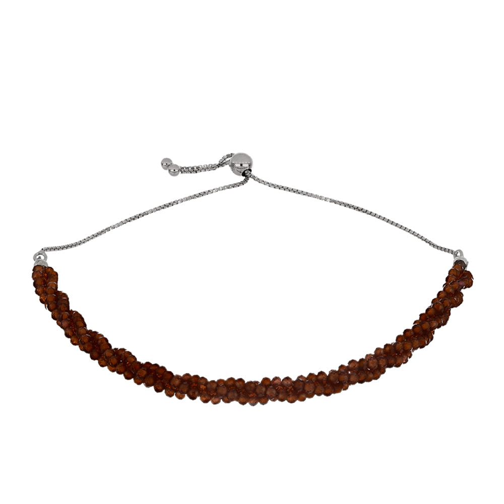 Brățară din Argint 925 ( 1.55 grame ) cu Granat Barton 28.71 Carate 1 