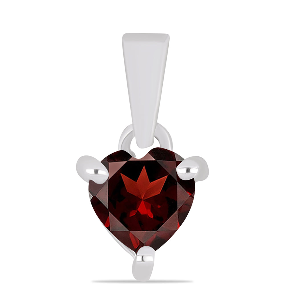 Pandantiv din Argint 925 ( 0.47 grame ) cu Granat Barton 0.55 Carate