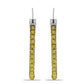 Cercei din Argint 925 ( 7.99 grame ) cu Citrin Ural 2.7 Carate