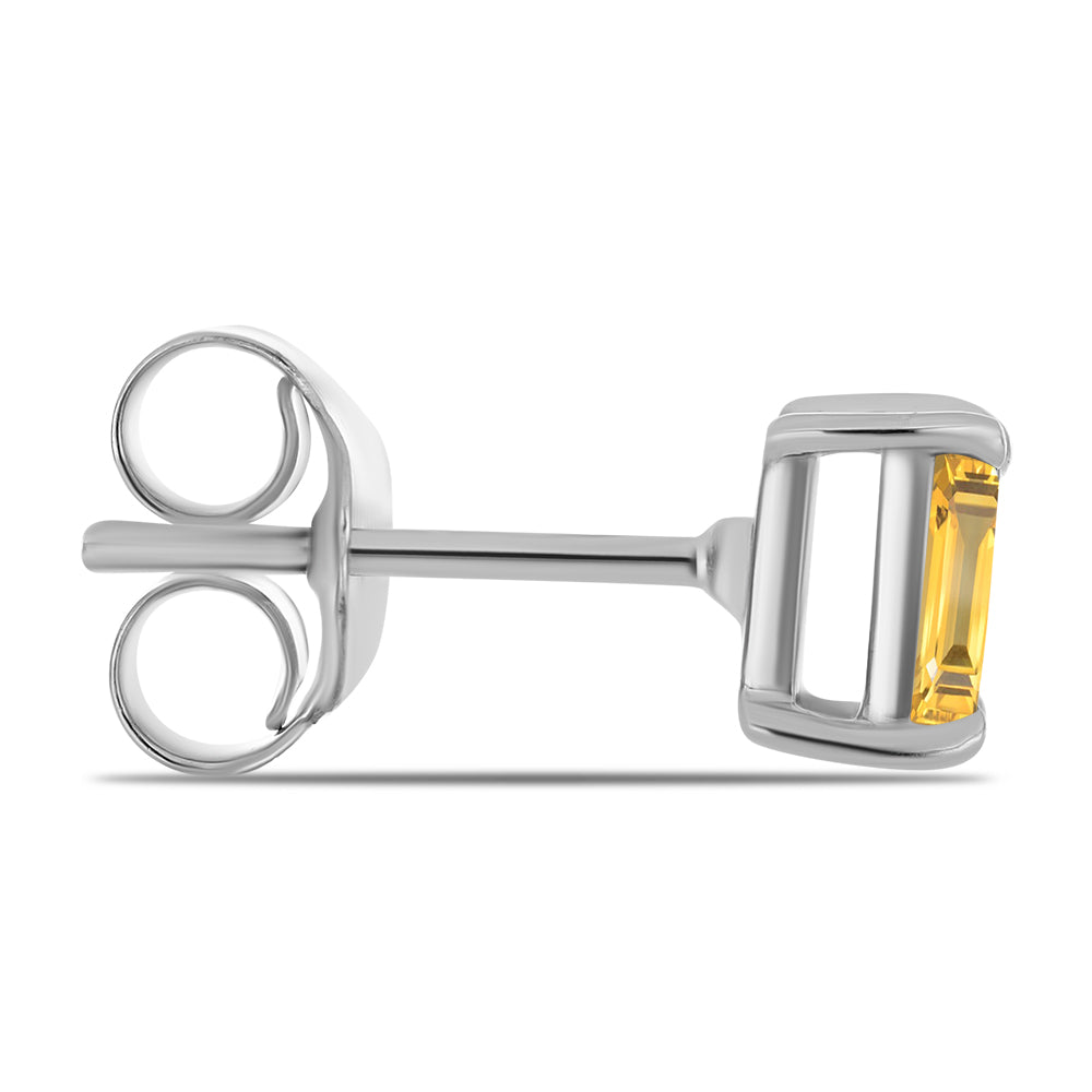 Cercei din Argint 925 ( 0.92 grame ) cu Citrin Ural 0.54 Carate 2 