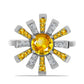 Inel din Argint 925 ( 4.05 grame ) cu Citrin Ural 1.91 Carate