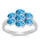 Inel din Argint 925 ( 2.48 grame ) cu Larimar de Barahona 2.13 Carate