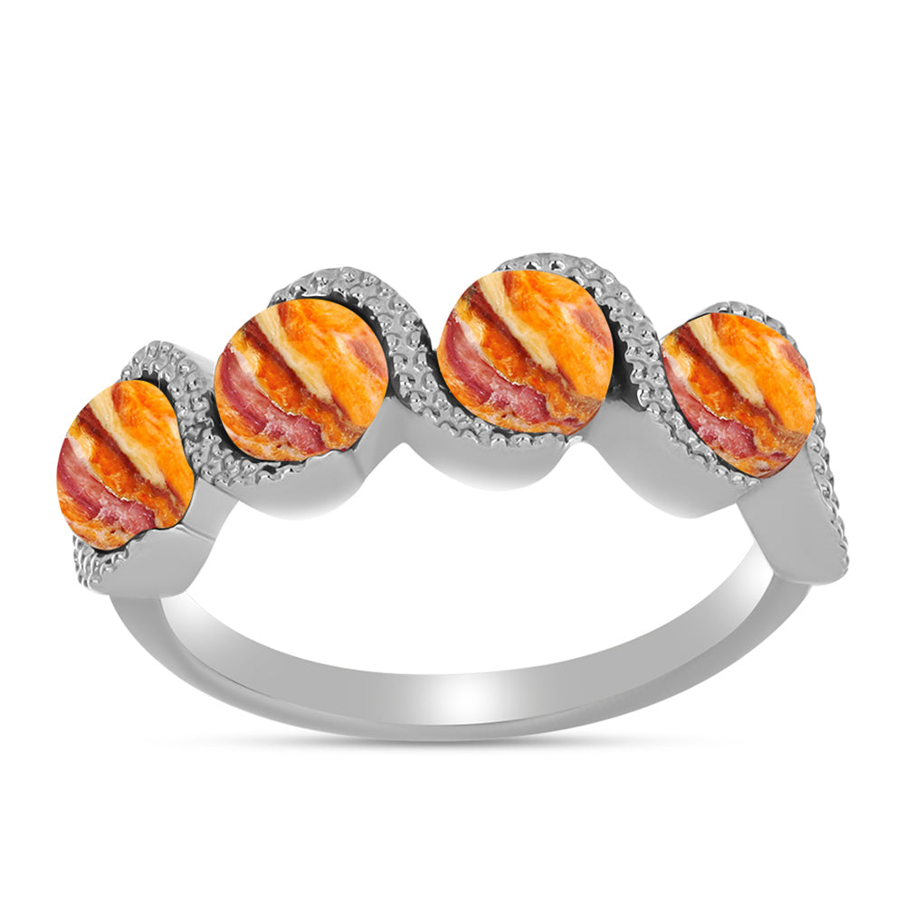 Inel din Argint 925 ( 3.61 grame ) cu Jaspul "Lion's Paw" 2.24 Carate 3 