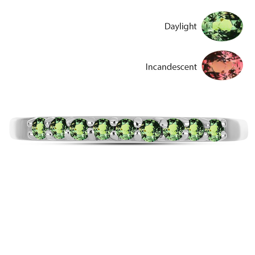 Inel din Argint 925 ( 2.28 grame ) cu Alexandrit Natural 0.36 Carate 2 