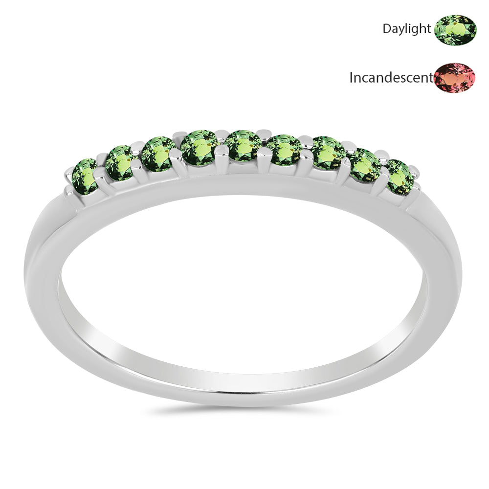 Inel din Argint 925 ( 2.28 grame ) cu Alexandrit Natural 0.36 Carate 1 