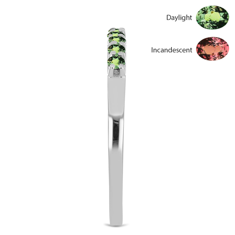 Inel din Argint 925 ( 2.28 grame ) cu Alexandrit Natural 0.36 Carate 4 