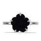 Inel din Argint 925 ( 1.99 grame ) cu Obsidian 2.35 Carate